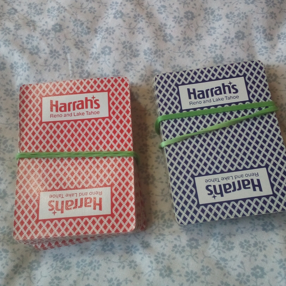 Harrah's Cards - Reno and Lake Tahoe.